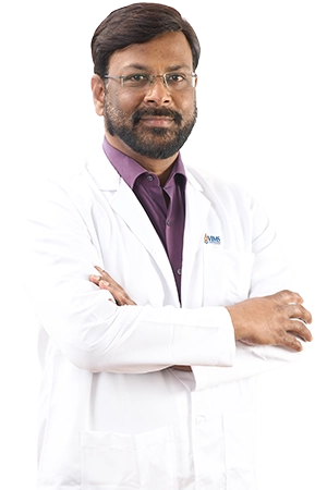Dr S Dhinesh, cardio thoracic surgeon and CVTS specialist VIMS Hospital Salem, provides expert care