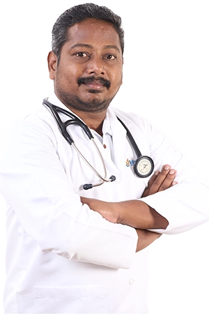 Dr. Kulanthai Velu V provides advanced dental care and professional oral treatments at VIMS Hospitals