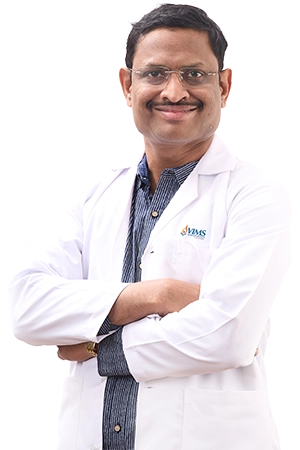 Dr Mohan Babu N, urology specialist at VIMS Hospital Salem, provides 25 years of trusted expertise