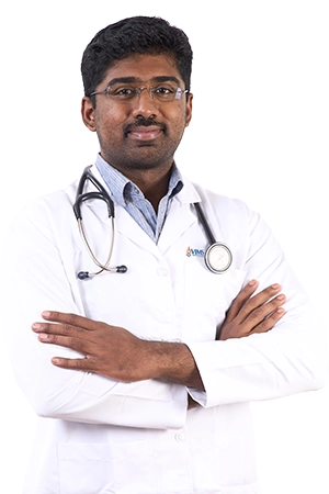 Dr. Subramanian T delivers expert dermatology treatments and professional skin care at VIMS Hospitals