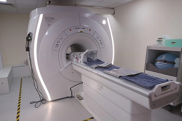 A multispecialty hospital in Salem offers advanced Wipro GE MRI scan with 16-channel 1.5 Tesla imaging.