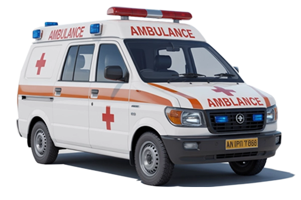 A multispeciality hospital in Salem provides 24/7 emergency ambulance service for faster transport.